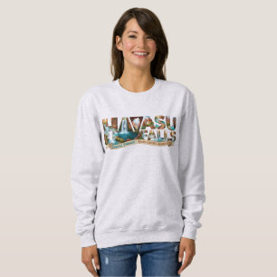 Havasu Falls Türkisfarbener Wasserfall Versteckte Sweatshirt