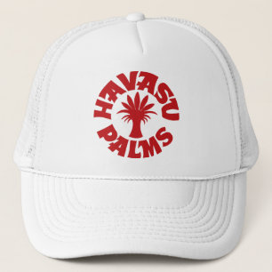 Havasu Palms Hat - Red Truckerkappe
