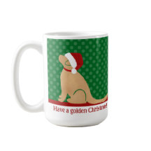 Have a Golden Christmas Green Mug