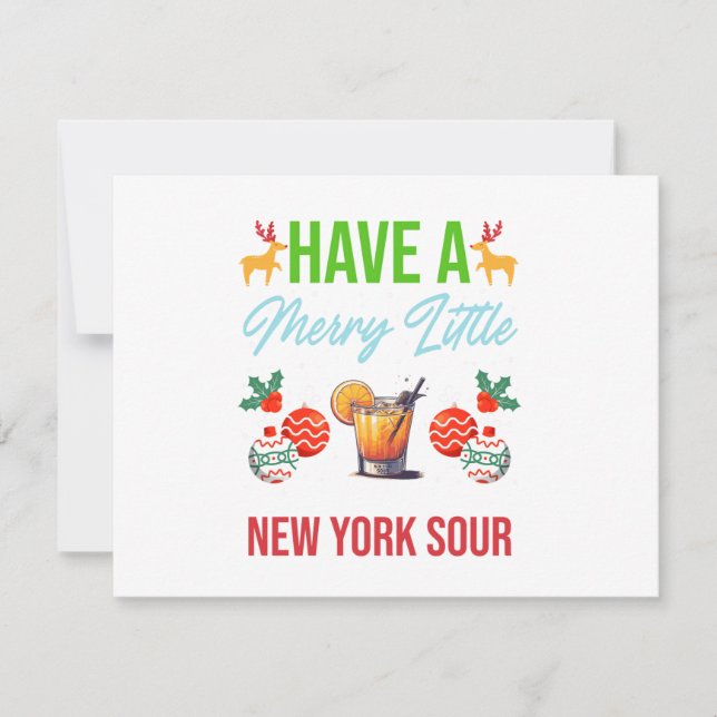 Have A Merry Little New York Sour Christmas Holida (Vorderseite)
