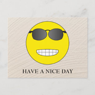 Have a nice day postkarte