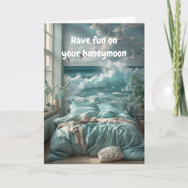 Have fun on your honeymoon. karte (Vorderseite)