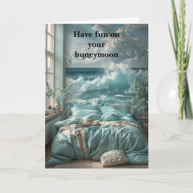 Have fun on your honeymoon. karte (Vorderseite)