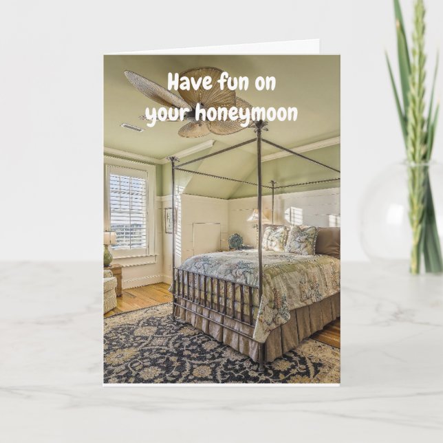 Have fun on your honeymoon. karte (Vorderseite)