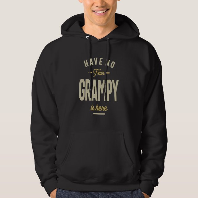 Have No Fear Grampy Is Here - Dad and Grandpa Hoodie (Vorderseite)
