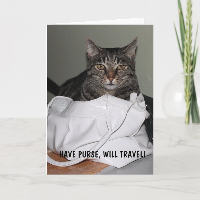 Have purse, will travel karte (Vorderseite)