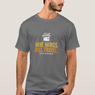 Have Wings Will Travel - Shasta Camper Anhänger T-Shirt