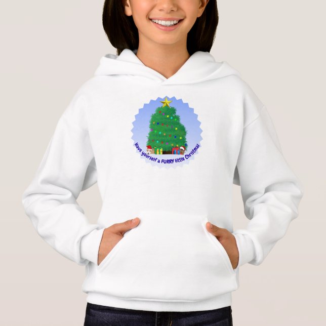 Have yourself a Furry little Christmas Hoodie (Vorderseite)