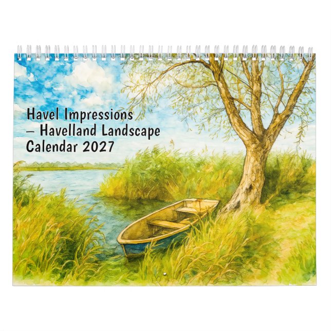 Havel Impressionen – Havelland Landschaft Calen Kalender (Titelbild)