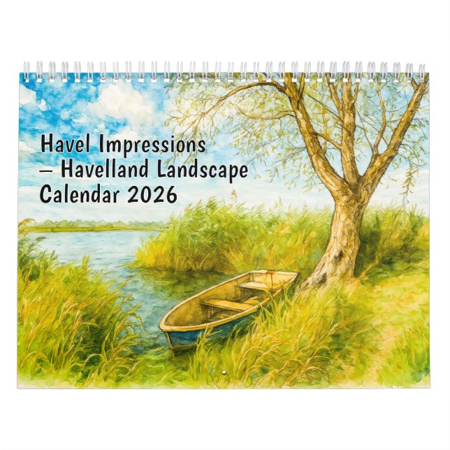 Havel Impressions – 2026 Havelland Landscape Calen Kalender (Titelbild)