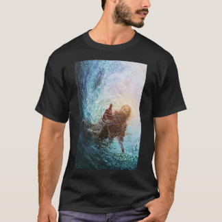 Havenlight Yongsung Kim - Die Hand Gottes Malerei T-Shirt