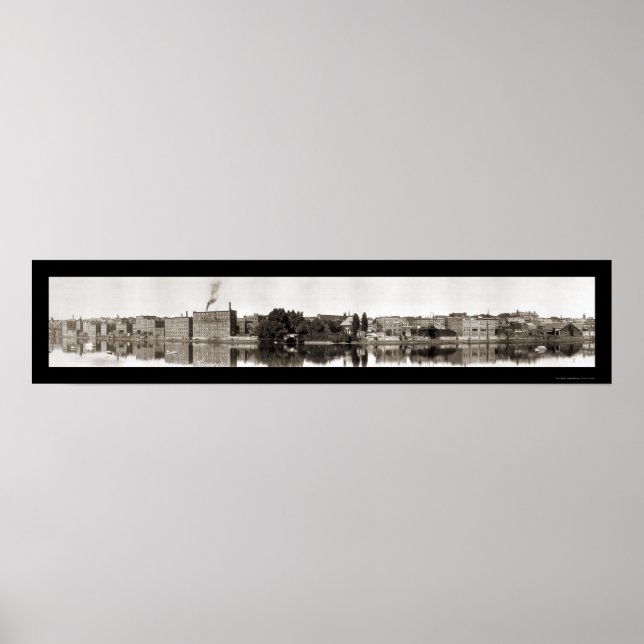 Haverhill, MA Foto 1910 Poster (Vorne)