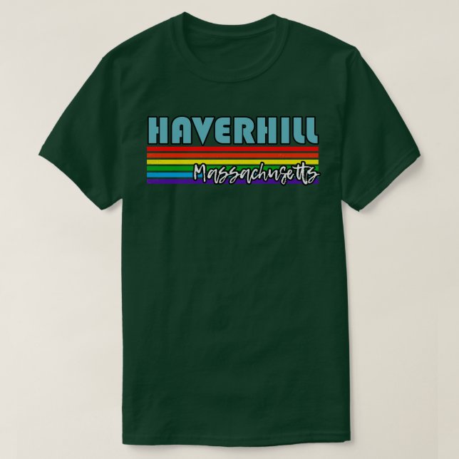 Haverhill Massachusetts Pride Haverhill LGBT Gesch T-Shirt (Design vorne)