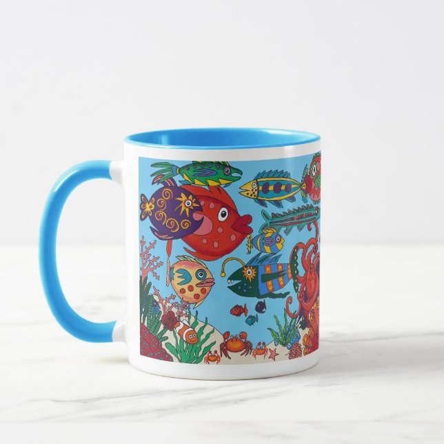 "Having a Great Day" 11 oz Trinkbecher Tasse (Links)