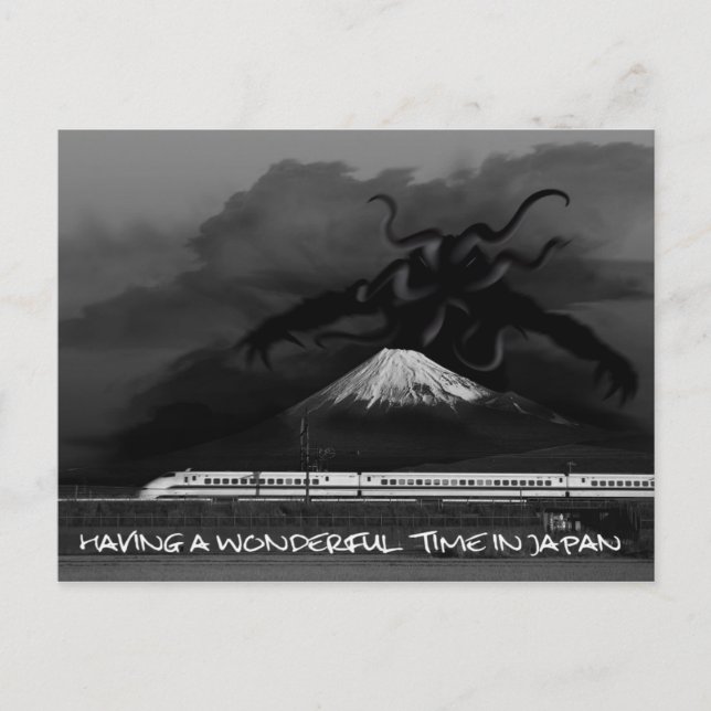 Having a wonderful time in Japan Postkarte (Vorderseite)