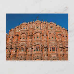 Hawa Mahal, Jaipur, Indien Postkarte