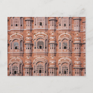 Hawa Mahal (Windpalast), Jaipur 2 Postkarte