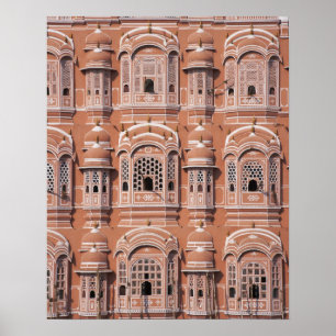 Hawa Mahal (Windpalast), Jaipur Poster