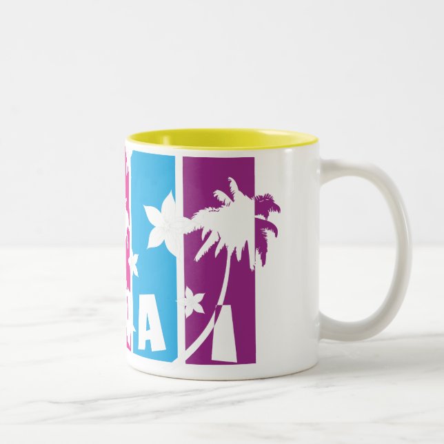 hawai zweifarbige tasse (Rechts)