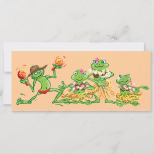 Hawaian-Party Einladung