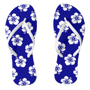 Hawaïen-Hibiscus-Motiv Flip Flops