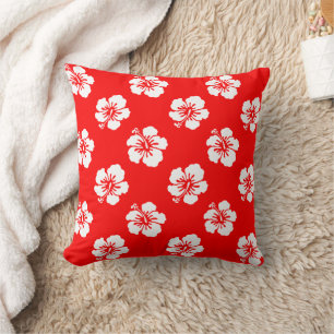 Hawaien-Hibiscus-Motiv Kissen