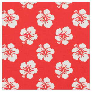 Hawaien-Hibiscus-Motiv Stoff