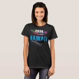 HAWAII 2024 POLYNESISCHE TRIBAL HUMPBACK FIREWORKS T-Shirt