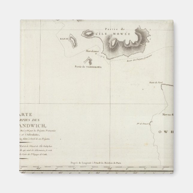 Hawaii 2 magnet (Vorne)