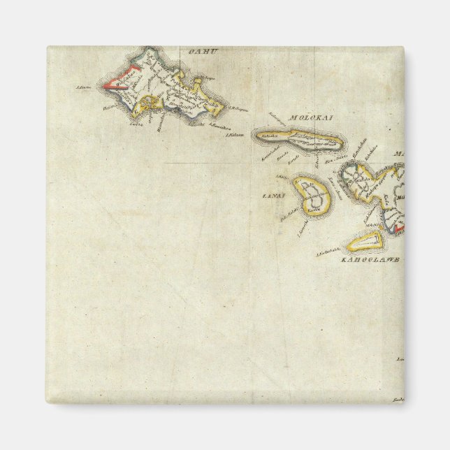 Hawaii 3 magnet (Vorne)