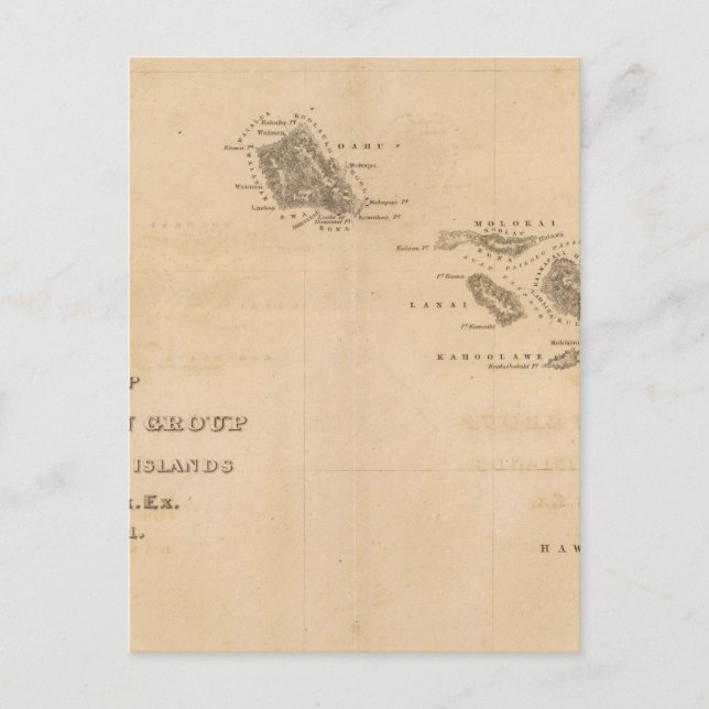 Hawaii 3 postkarte (Vorderseite)