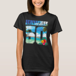 Hawaii 50. Staat Hawaii Hibiskus 50 T-Shirt