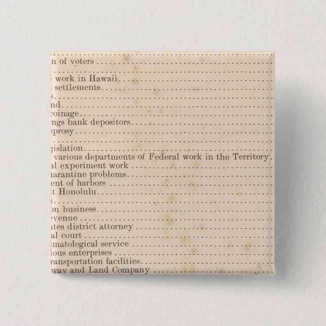 Hawaii 5 button (Vorderseite)