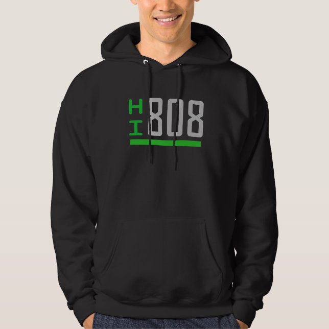 Hawaii 808 hoodie (Vorderseite)