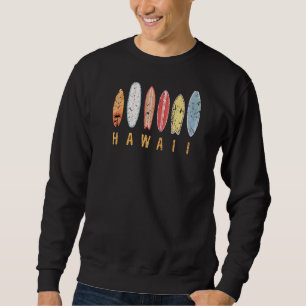Hawaii 808 Staat Oahu Waikiki Maui Kona Kauai Hawa Sweatshirt