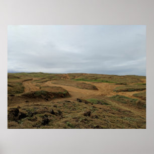 Hawaii - Abenteuer zum grünen Sandstrand Poster