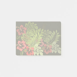 Hawaii Aloha Blume Art Print Post-it Klebezettel