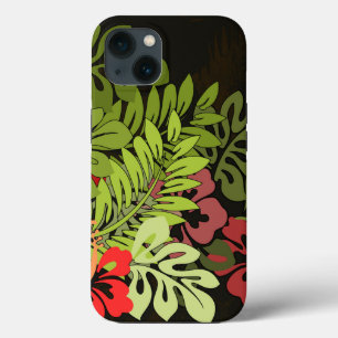 Hawaii Aloha-Blumen-Kunstprint iPhone Hülle