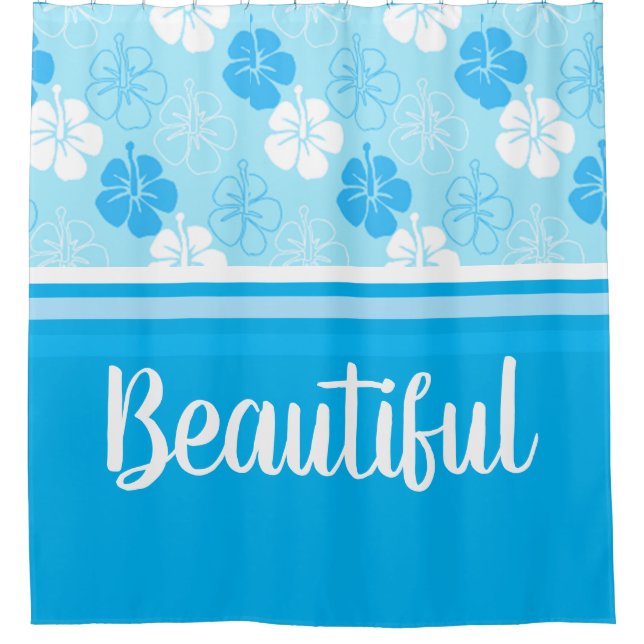 Hawaii Aloha Collection Duschvorhang (Vorderseite)