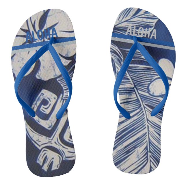 Hawaii Aloha Collection Flip Flops (Fußbett)
