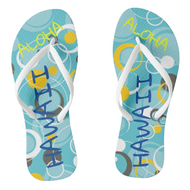 Hawaii Aloha Collection Flip Flops (Fußbett)