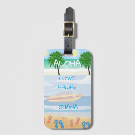 Hawaii Aloha Collection - Gepäckanhänger