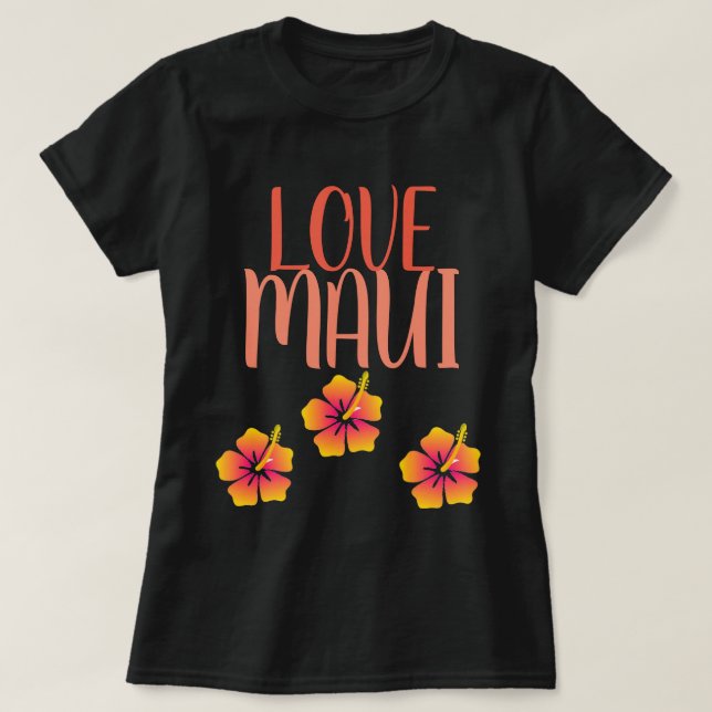 Hawaii Aloha Collection - Ladys T-Shirt (Design vorne)