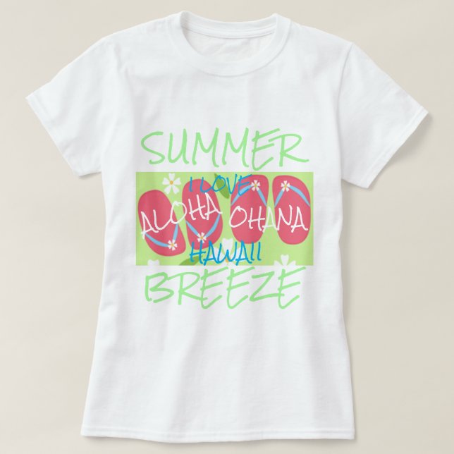 Hawaii Aloha Collection T - Shirt (Design vorne)