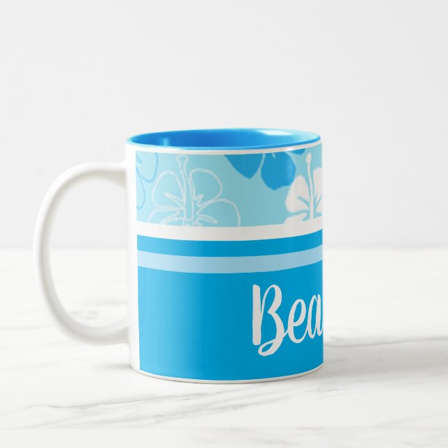 Hawaii Aloha Collection Zweifarbige Tasse (Links)
