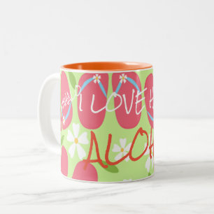 Hawaii Aloha Collection - Zweifarbige Tasse