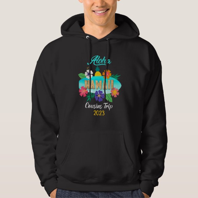 Hawaii Aloha Hawaiian Family Trip 2023_15 Hoodie (Vorderseite)