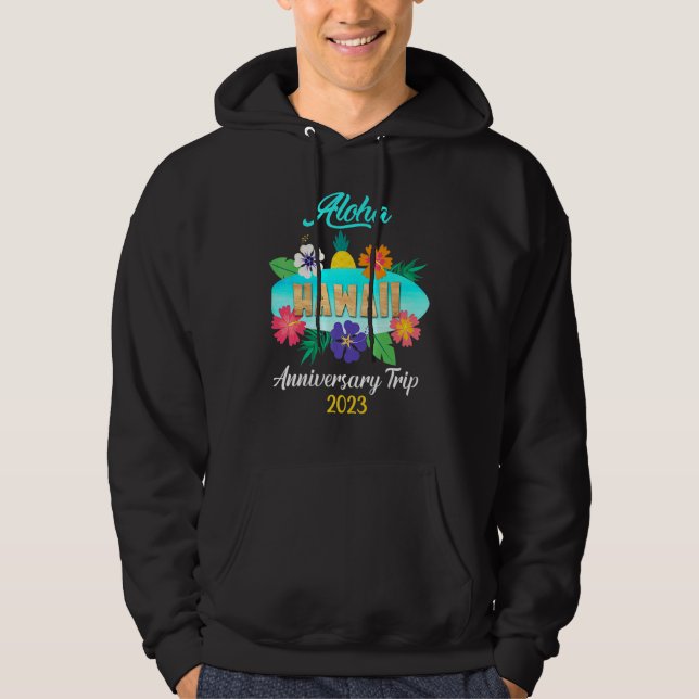 Hawaii Aloha Hawaiian Family Trip 2023_3 Hoodie (Vorderseite)