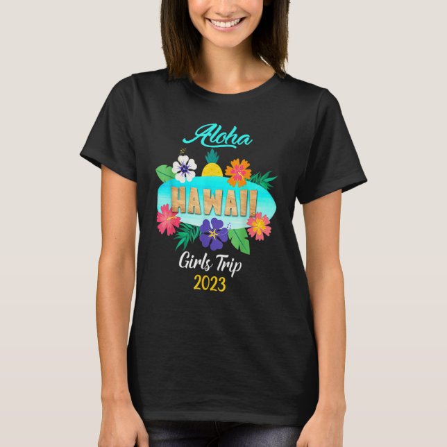 Hawaii Aloha Hawaiian Family Trip 2023_4 T-Shirt (Vorderseite)