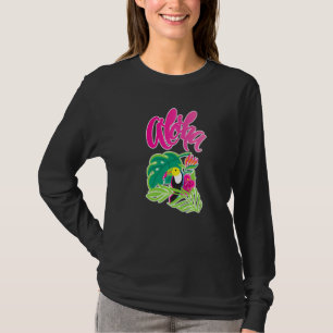 Hawaii Aloha Hibiskus Hawaiianische Party T-Shirt
